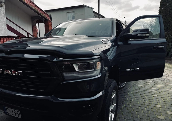 Dodge RAM cena 164999 przebieg: 65700, rok produkcji 2019 z Bydgoszcz małe 667
